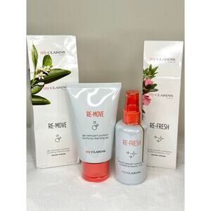 Clarins Re-Move Cleanser & Re-Fresh Mist Bundle
